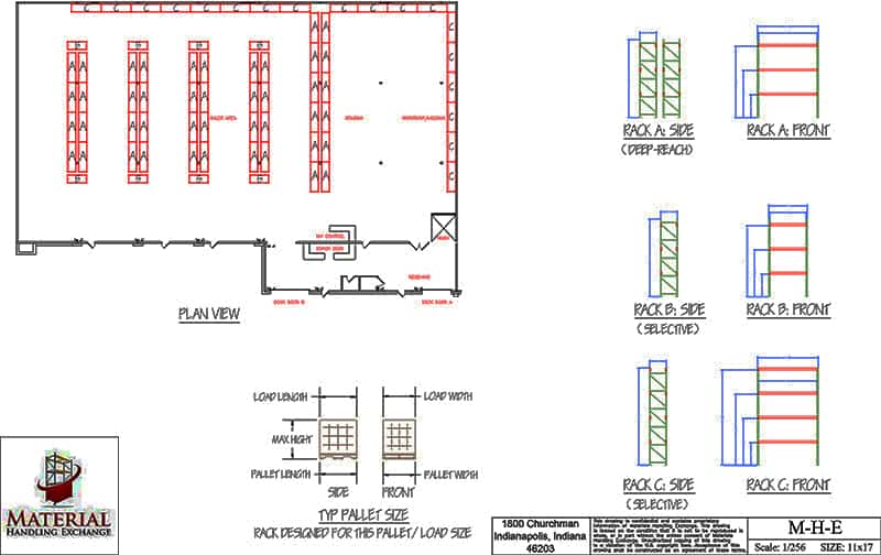 Warehouse Diagram Template